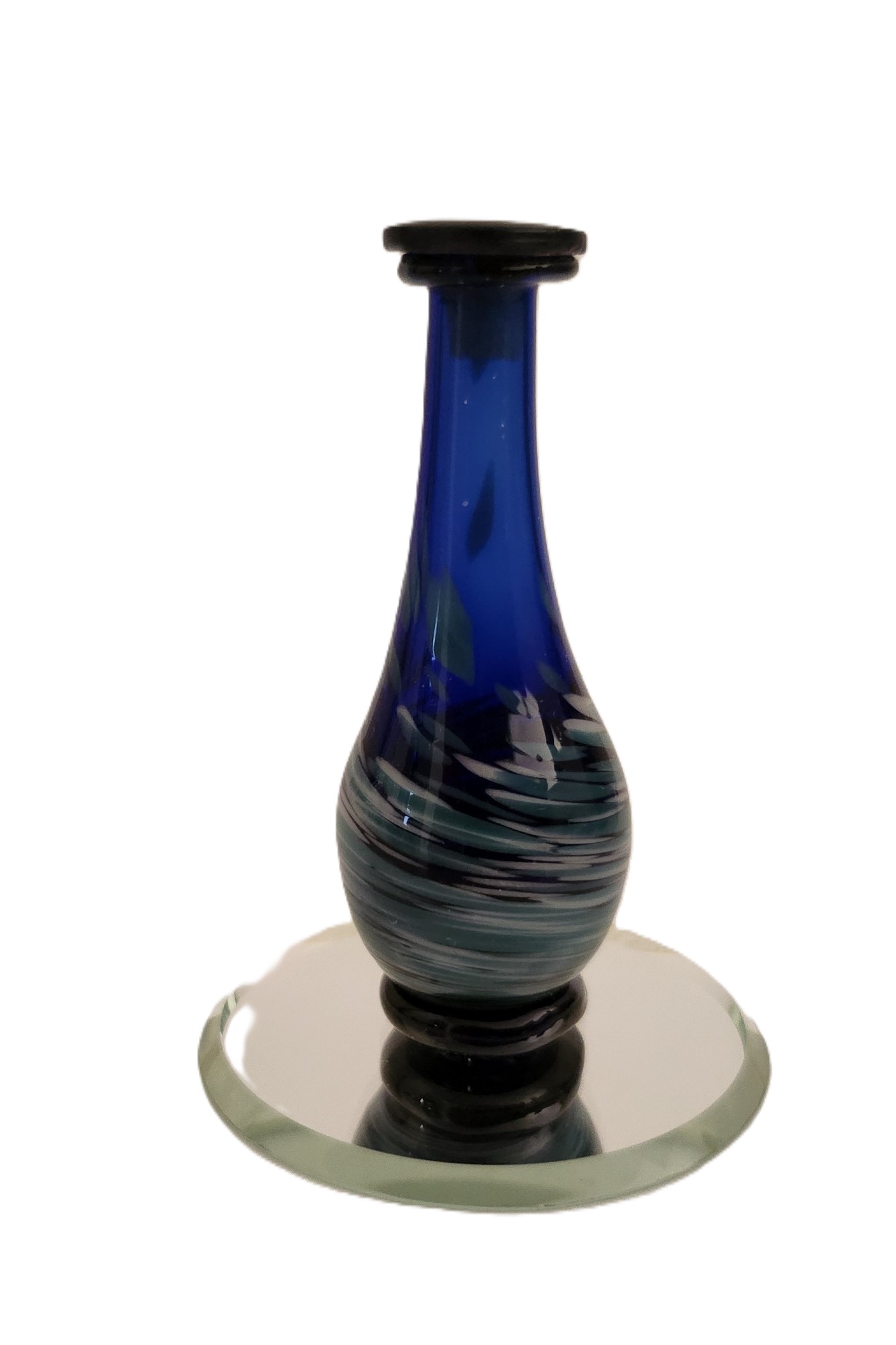 Blue Teal Swirl