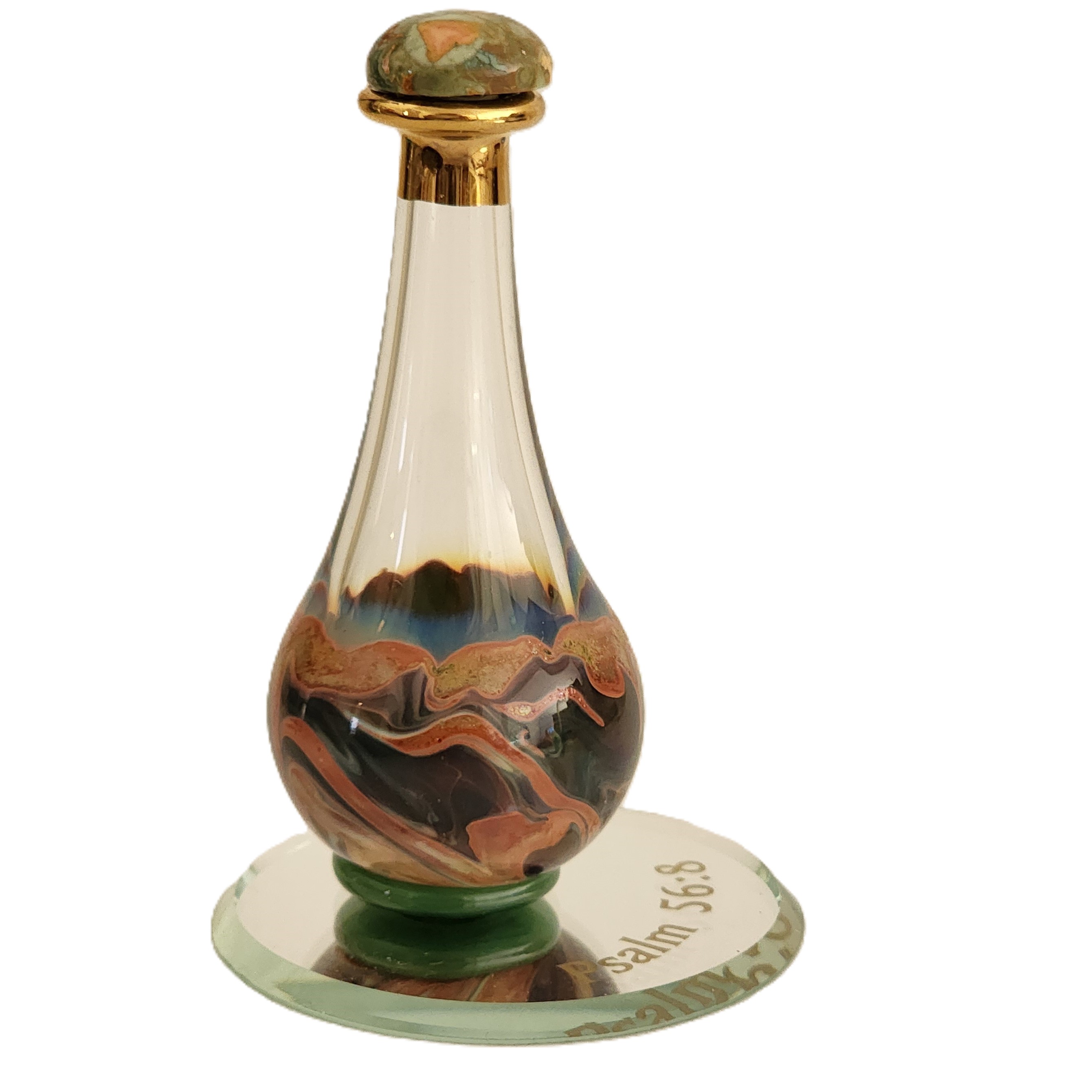 Olive Orange Marble